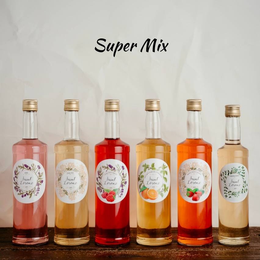 Paket Super Mix - 6 okusov sirupov